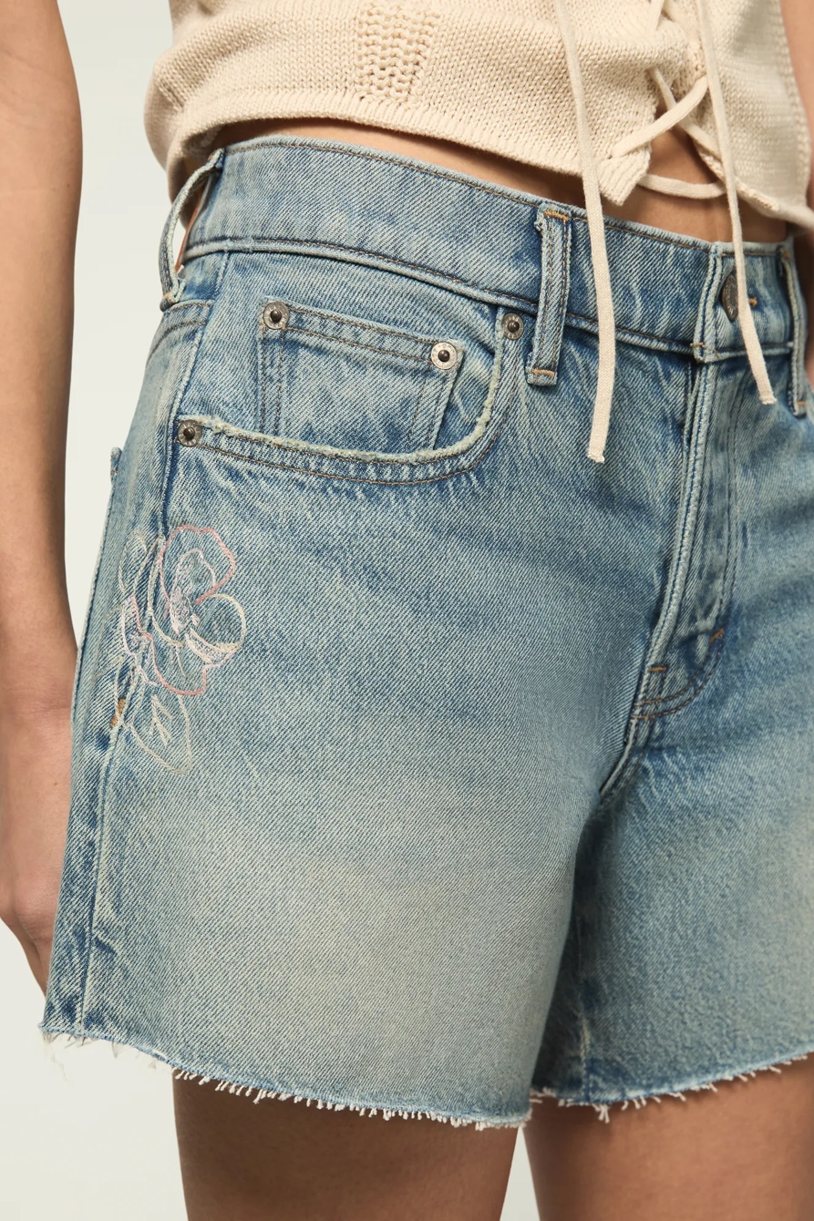 BAGGY 5" SHORT — HEART THROB WASH — image 6