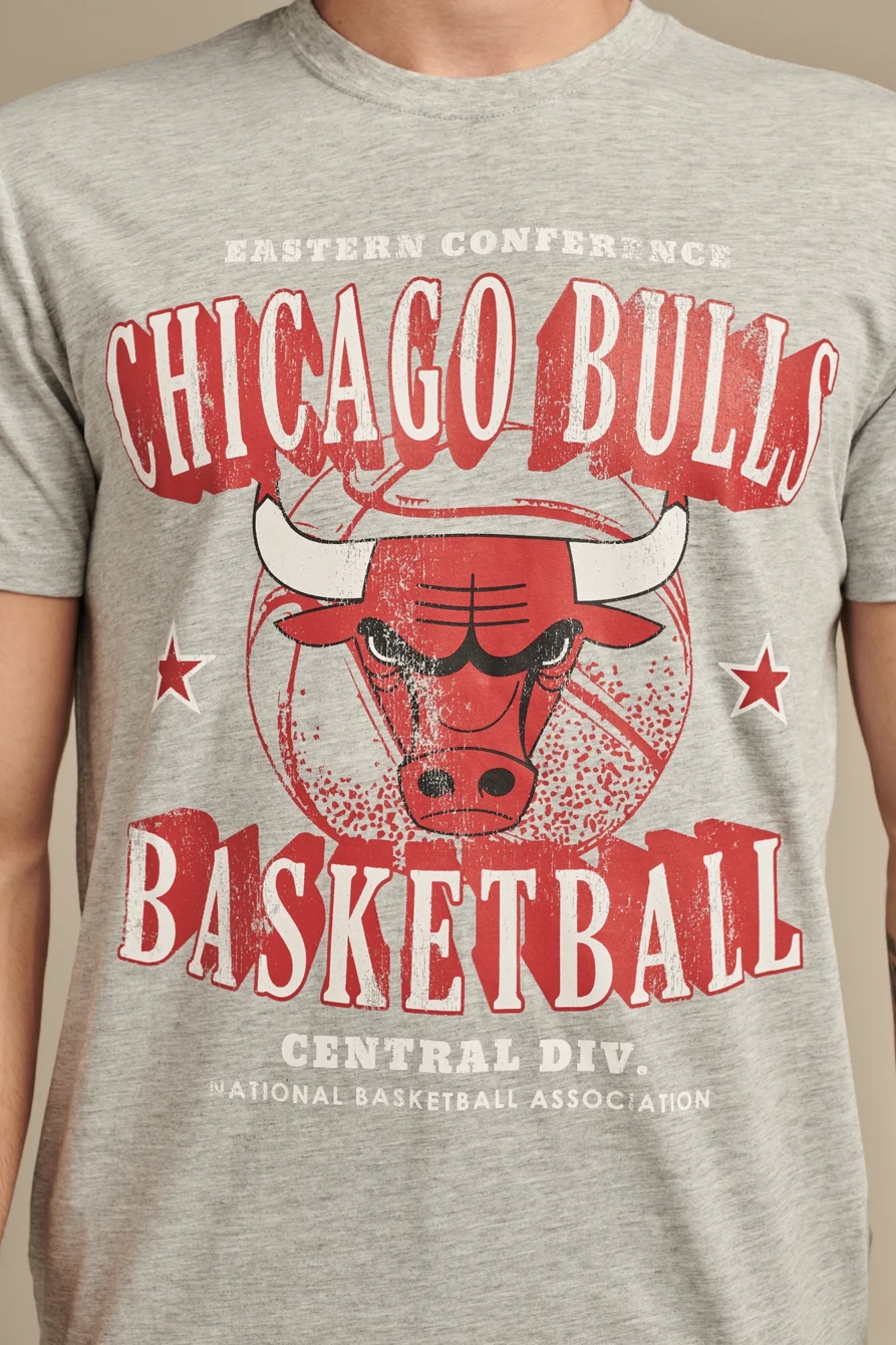 BULLS GRAPHIC TEE — 054 GRAY — image 2