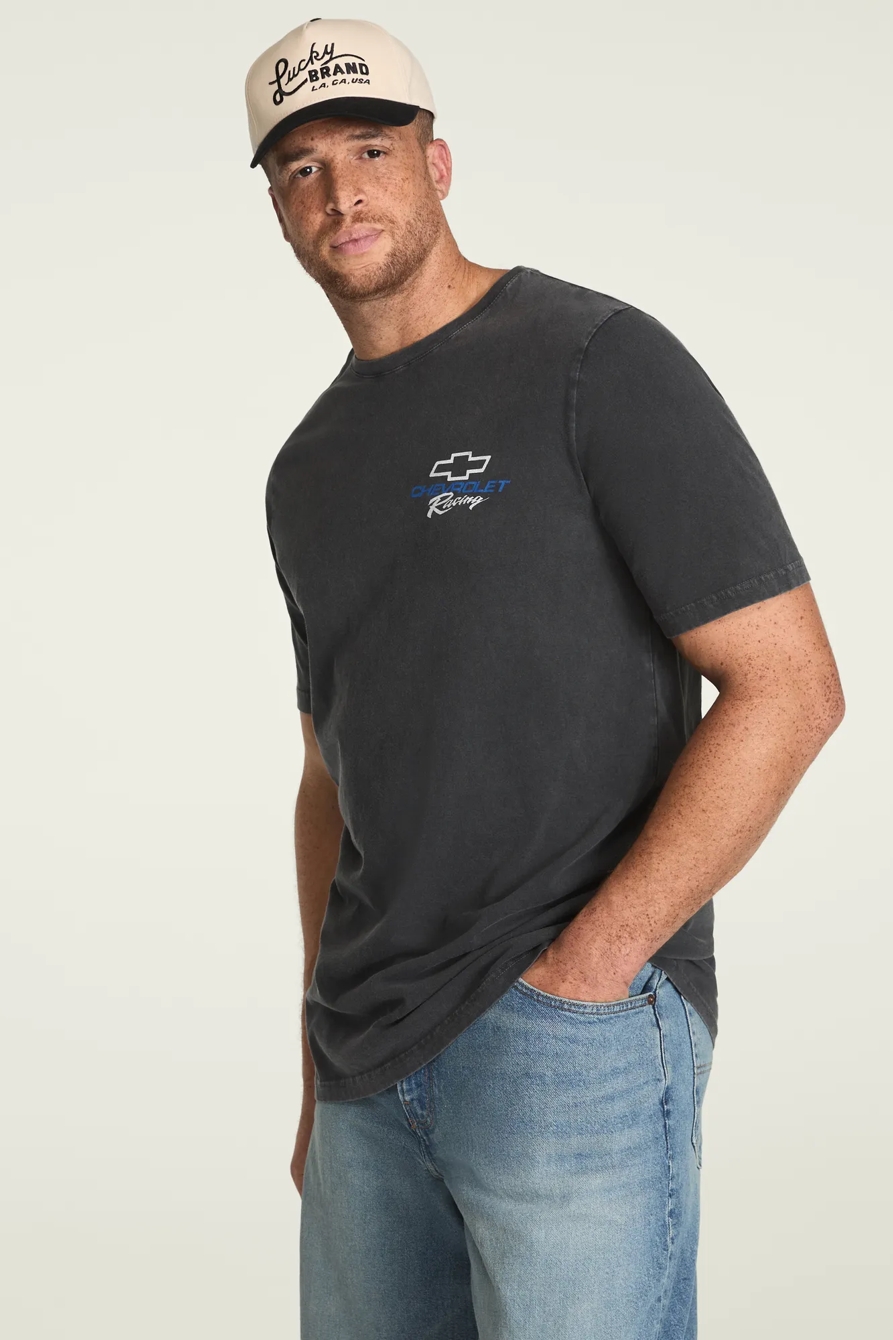 Big & Tall CHEVY RACING — JET BLACK — image 4