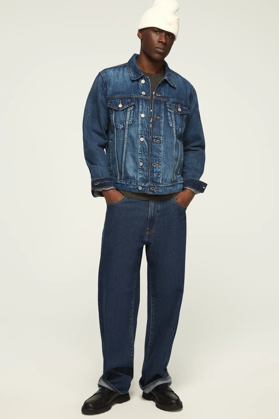 DENIM TRUCKER JACKET — ALTAVISTA — image 2