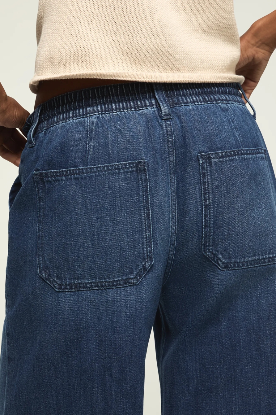 PATCH POCKET PULL ON WIDE LEG — IM THE ONE WASH — image 4