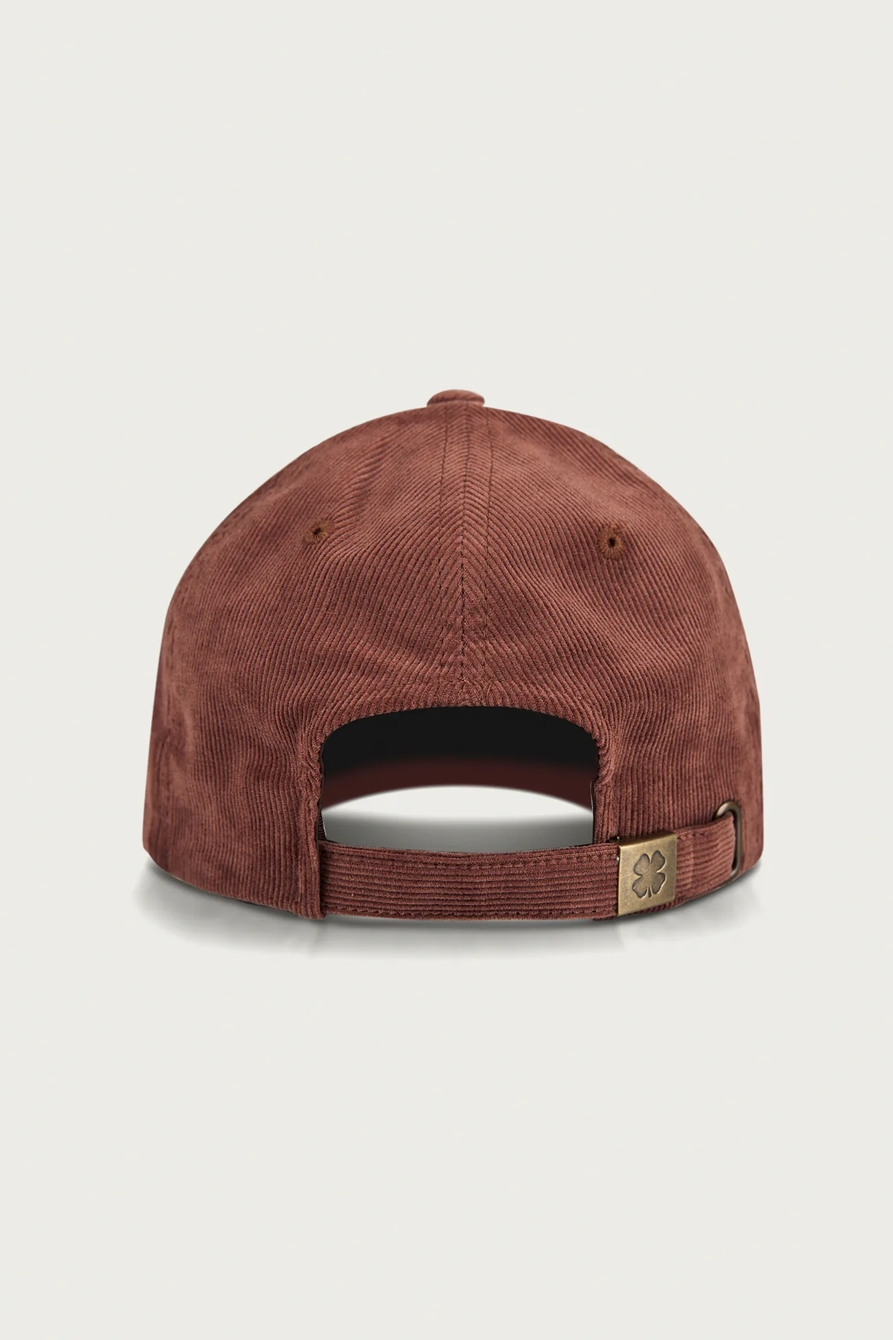 Lucky Corduroy Baseball Hat — RUST/COPPER — image 2