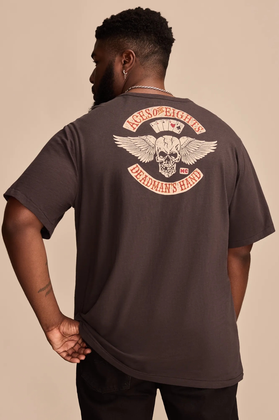 BIG & TALL ACES OVER EIGHTS TEE — JET BLACK — image 3