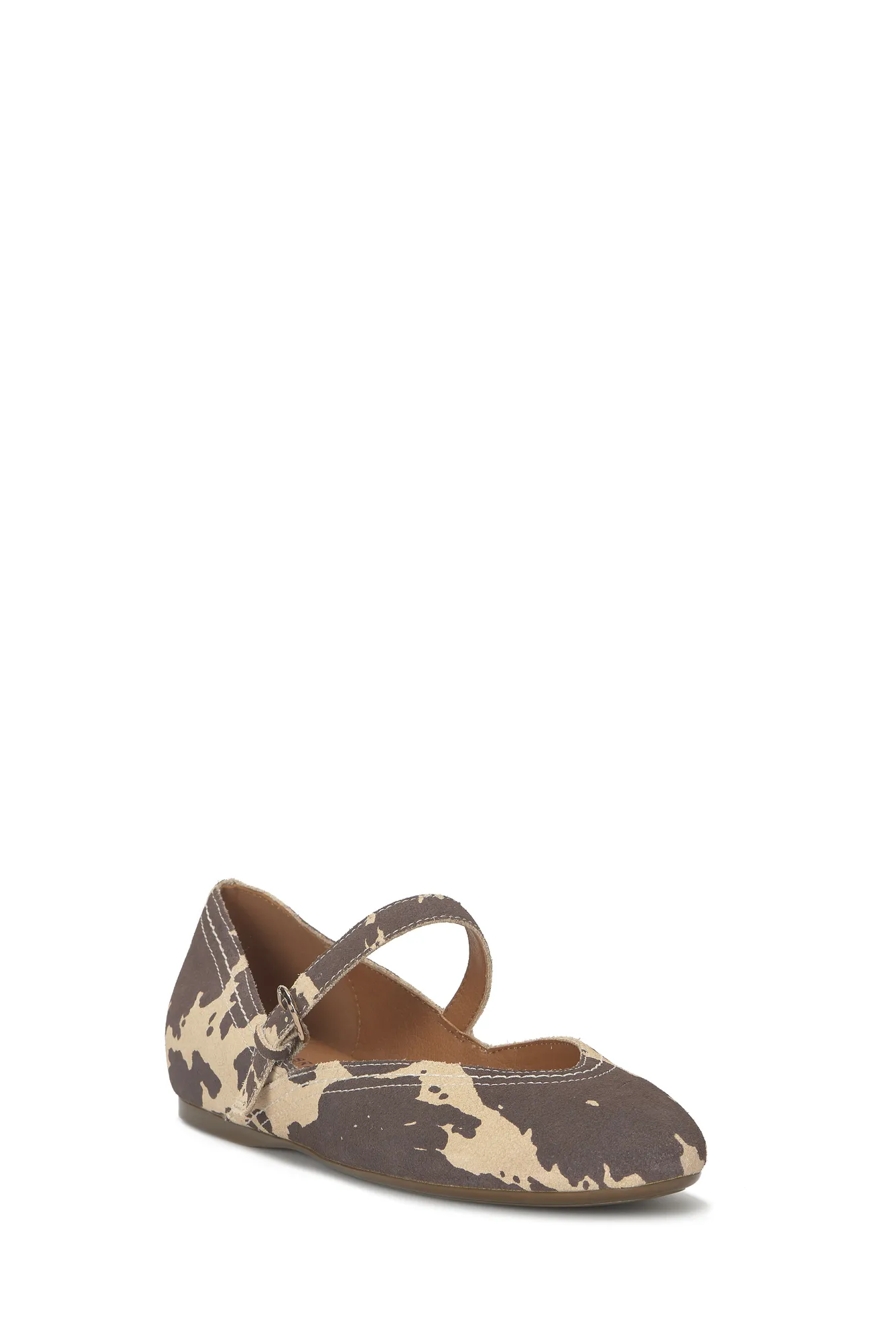 CYRENA MARY JANE FLAT — BEIGE CHOCOLATE — image 1
