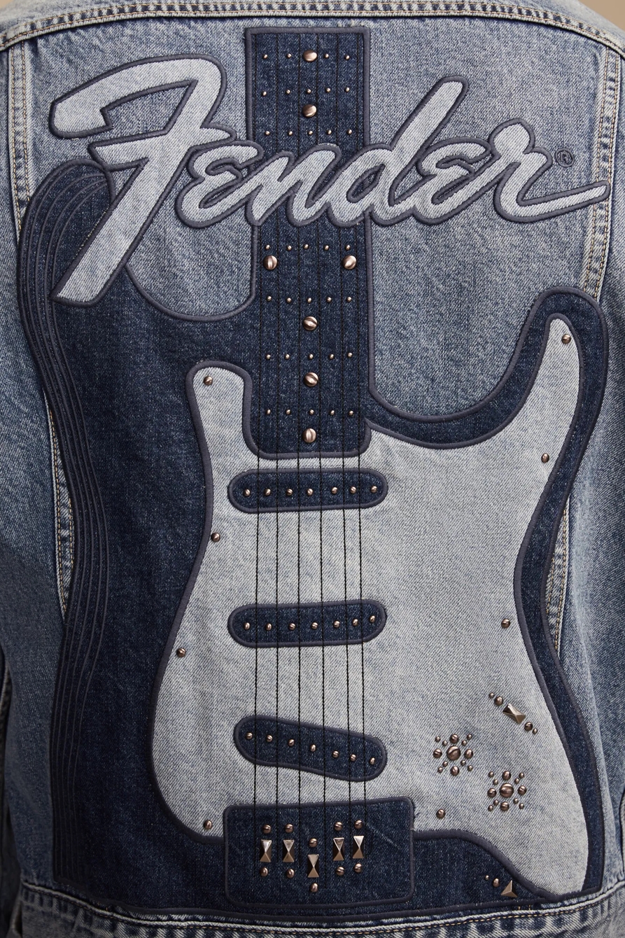 FENDER DENIM JACKET — STRAT BLUE — image 5