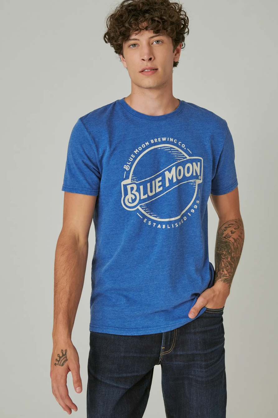 BLUE MOON TEE — MONACO BLUE — image 2