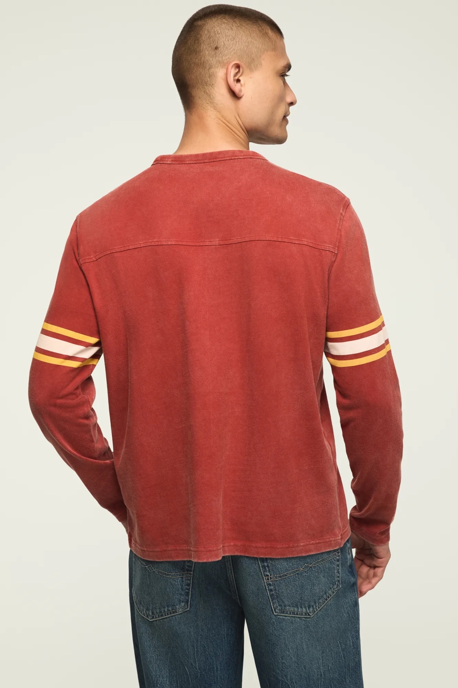 ATHLETIC LONG SLEEVE TEE — RED OCHRE — image 4