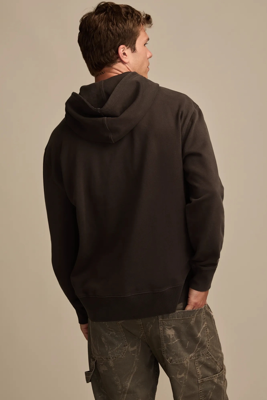 GUINNESS LOGO HOODIE — RAVEN — image 3