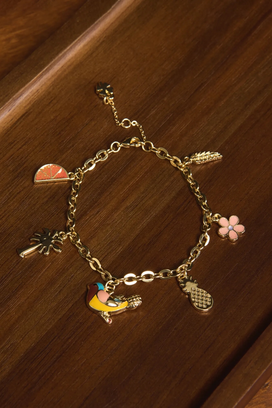 Charm Bracelet — GOLD — image 1