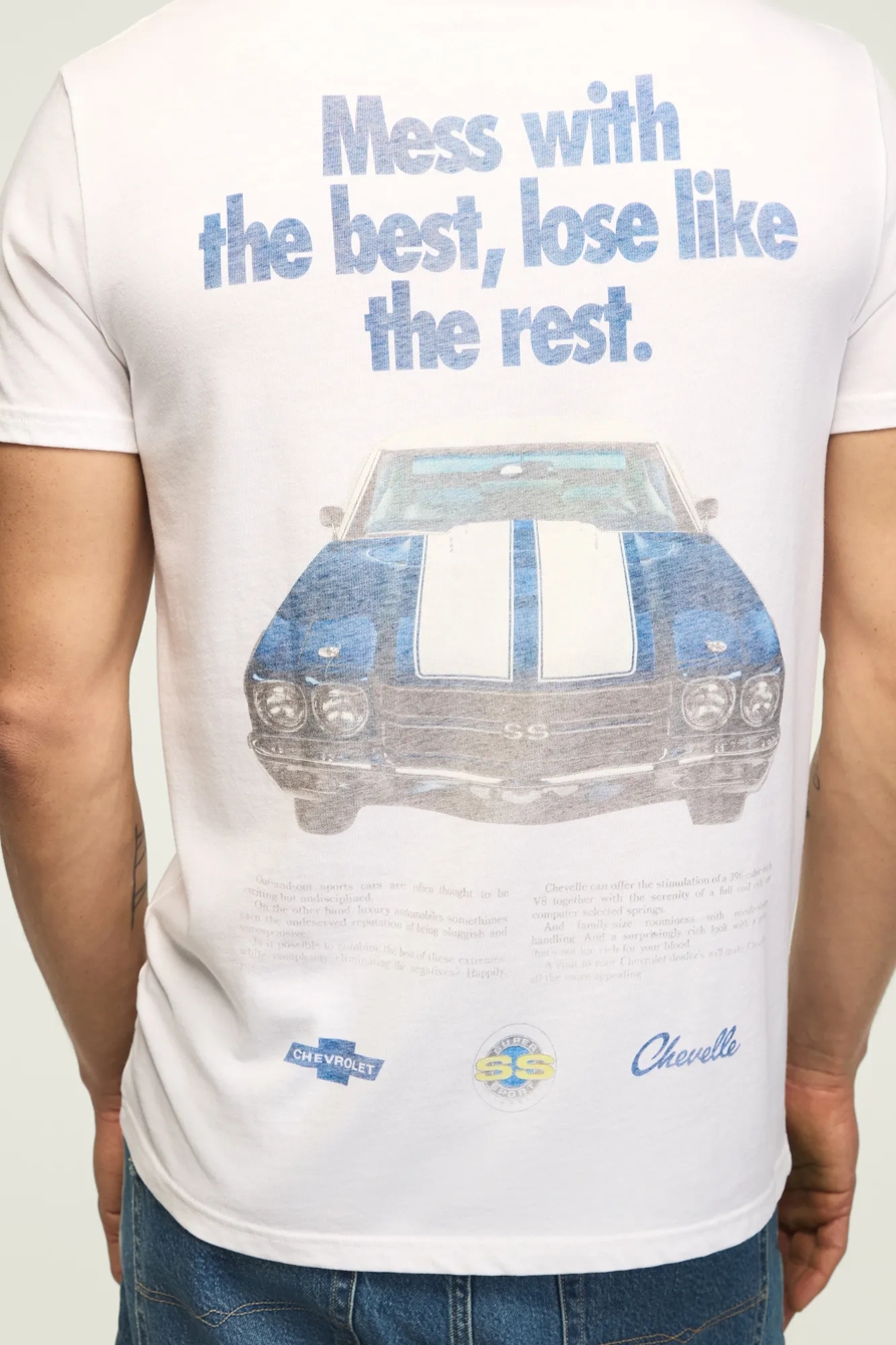 CHEVY CHEVELLE TEE — BRIGHT WHITE — image 3