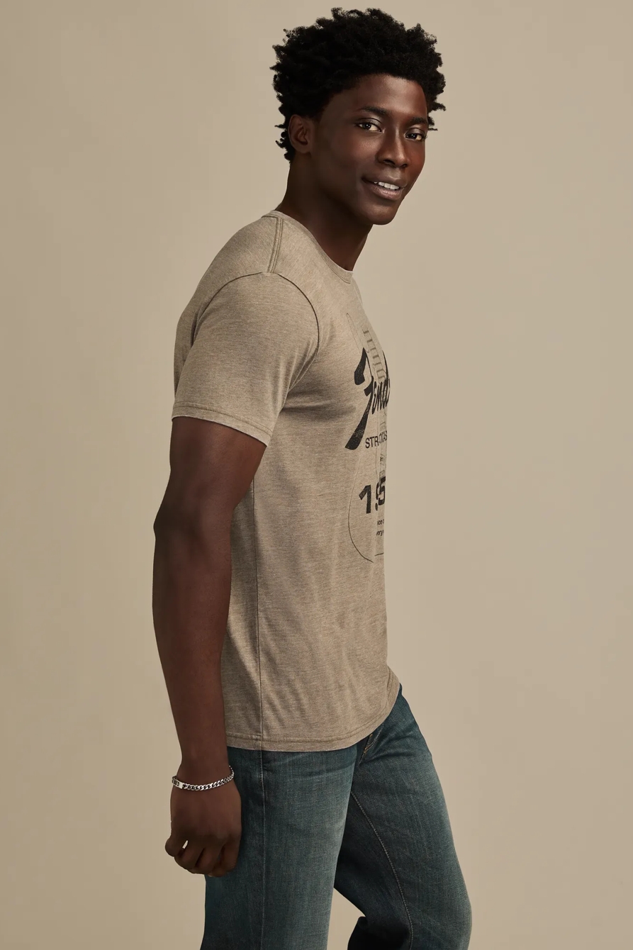 FENDER STRATOCASTER TEE — TARMAC — image 4