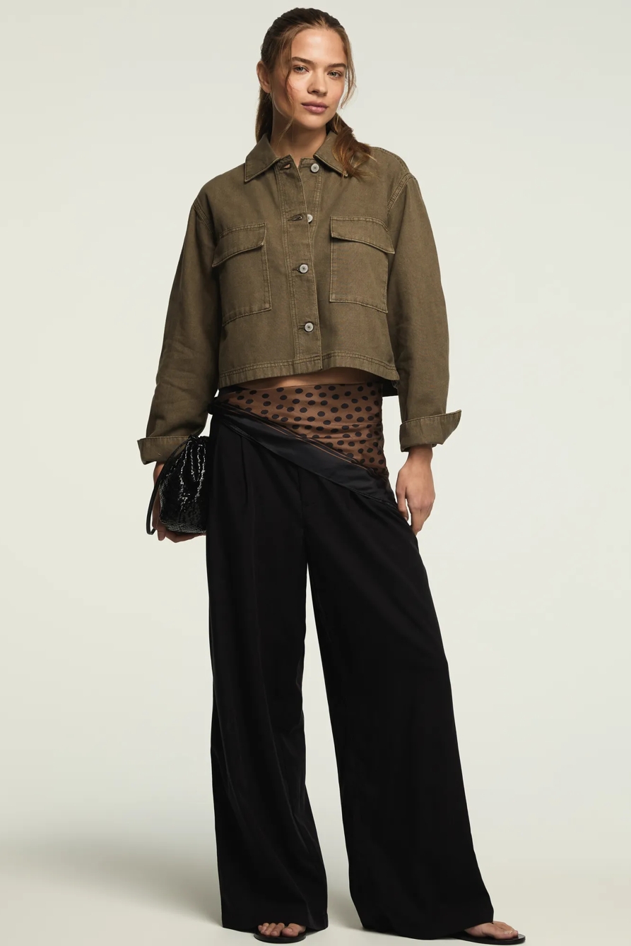 DENIM UTILITY JACKET — EASY DAY WASH — image 2