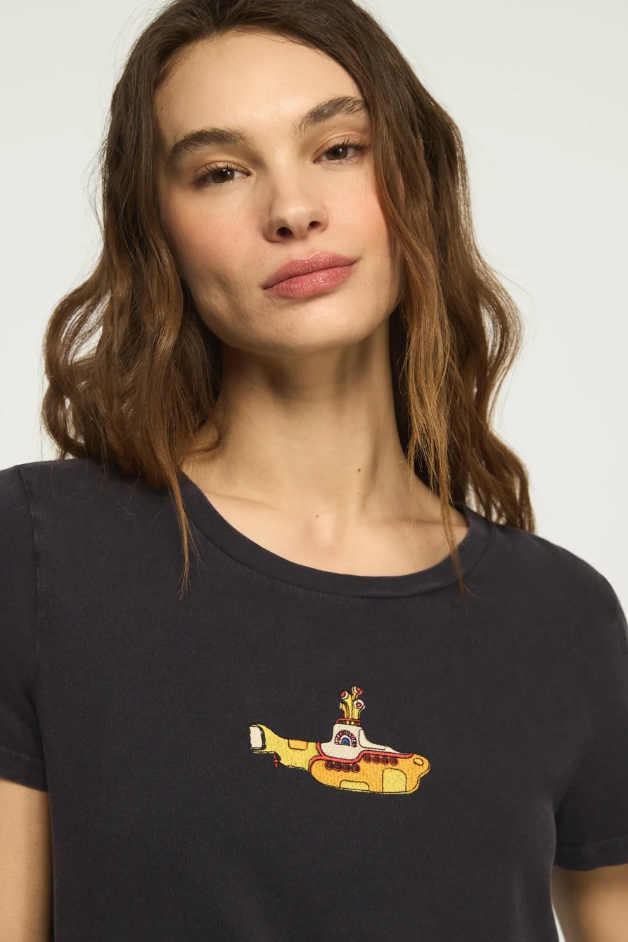 THE BEATLES YELLOW SUBMARINE CLASSIC CREW — ODYSSEY GRAY — image 1