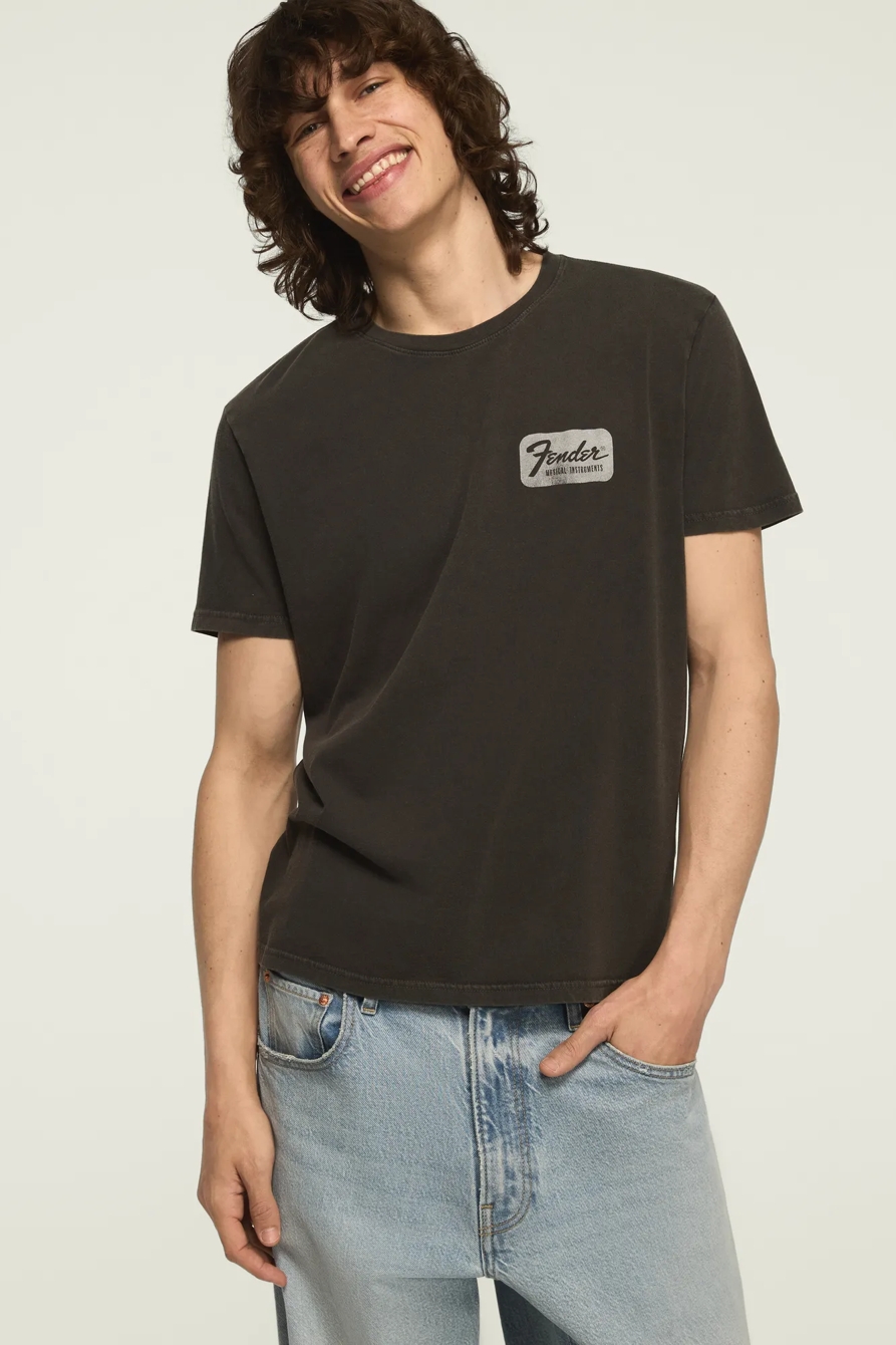 FENDER MOTO TEE — RAVEN — image 2