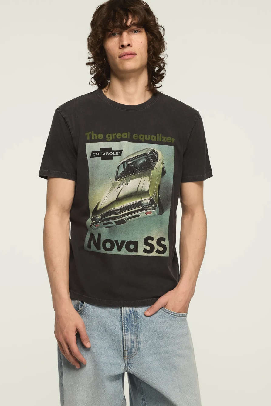 CHEVROLET NOVA TEE — JET BLACK — image 1