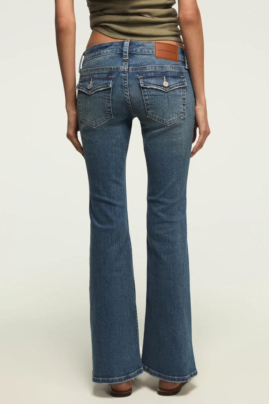 LOW RISE FLARE — GOOD FORM WASH — image 1