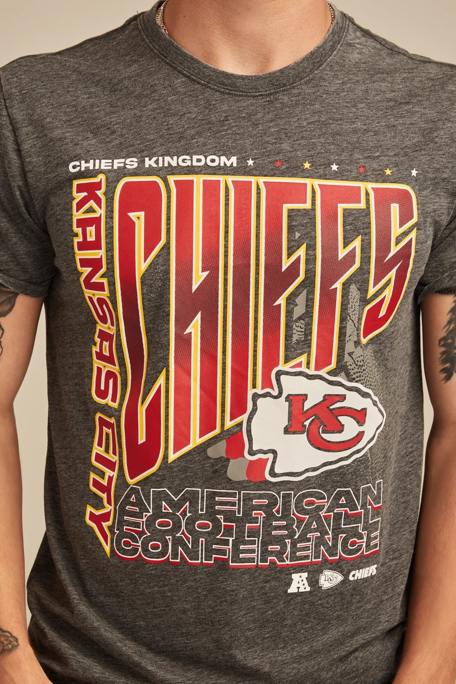 KANSAS CITY CHIEFS GRAPHIC TEE — #001 BLACK — image 2