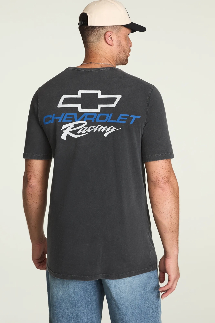 Big & Tall CHEVY RACING — JET BLACK — image 3