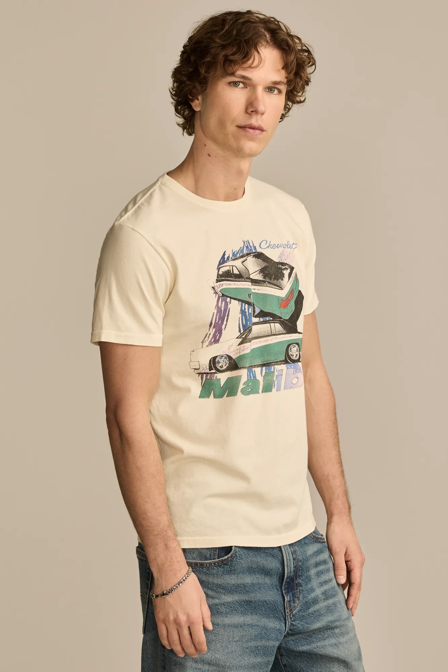 CHEVROLET MALIBU TEE — LIGHT GRAY — image 3