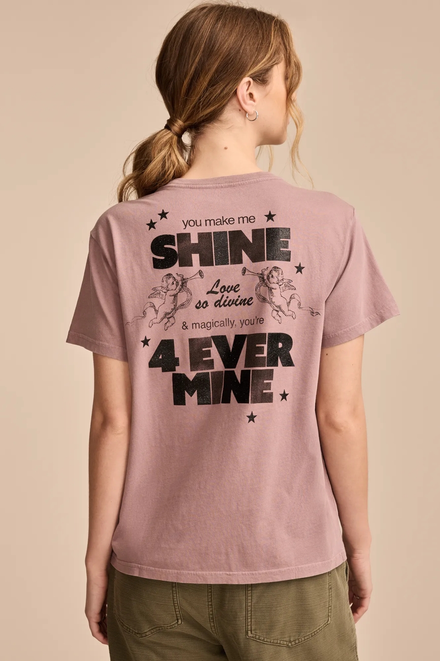 FOREVER MINE BOYFRIEND TEE — TOADSTOOL — image 2