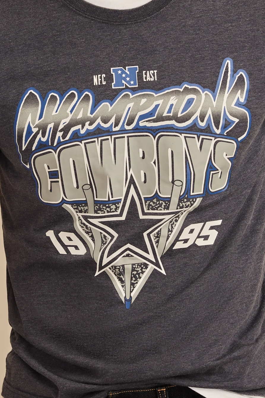DALLAS COWBOYS GRAPHIC TEE — #437 NAVY — image 2