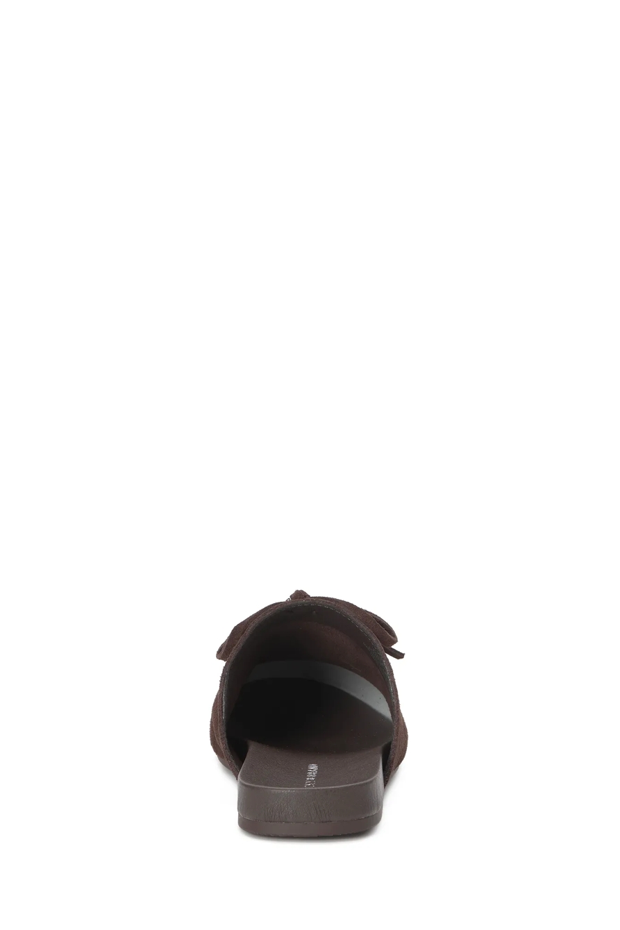DAFINA FLAT — 200 CHOCOLATE — image 2