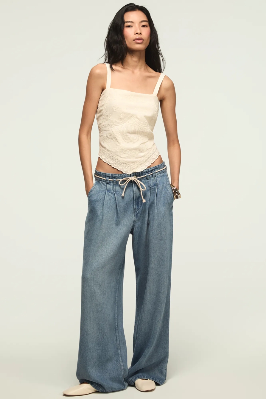 Pull On Palazzo — LINE UP WASH — image 1