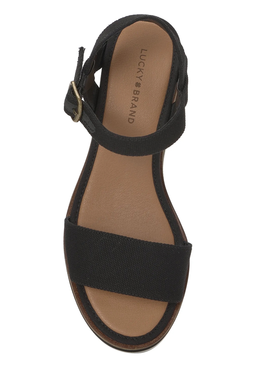 TEMAYA PLATFORM SANDAL — BLACK — image 4