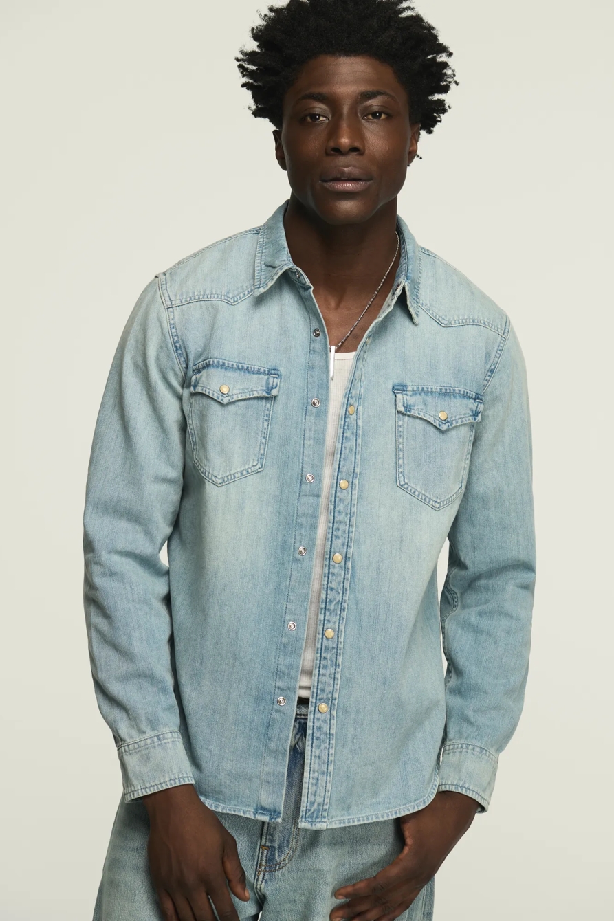 DENIM WESTERN SHIRT — OLD GLORY — image 5