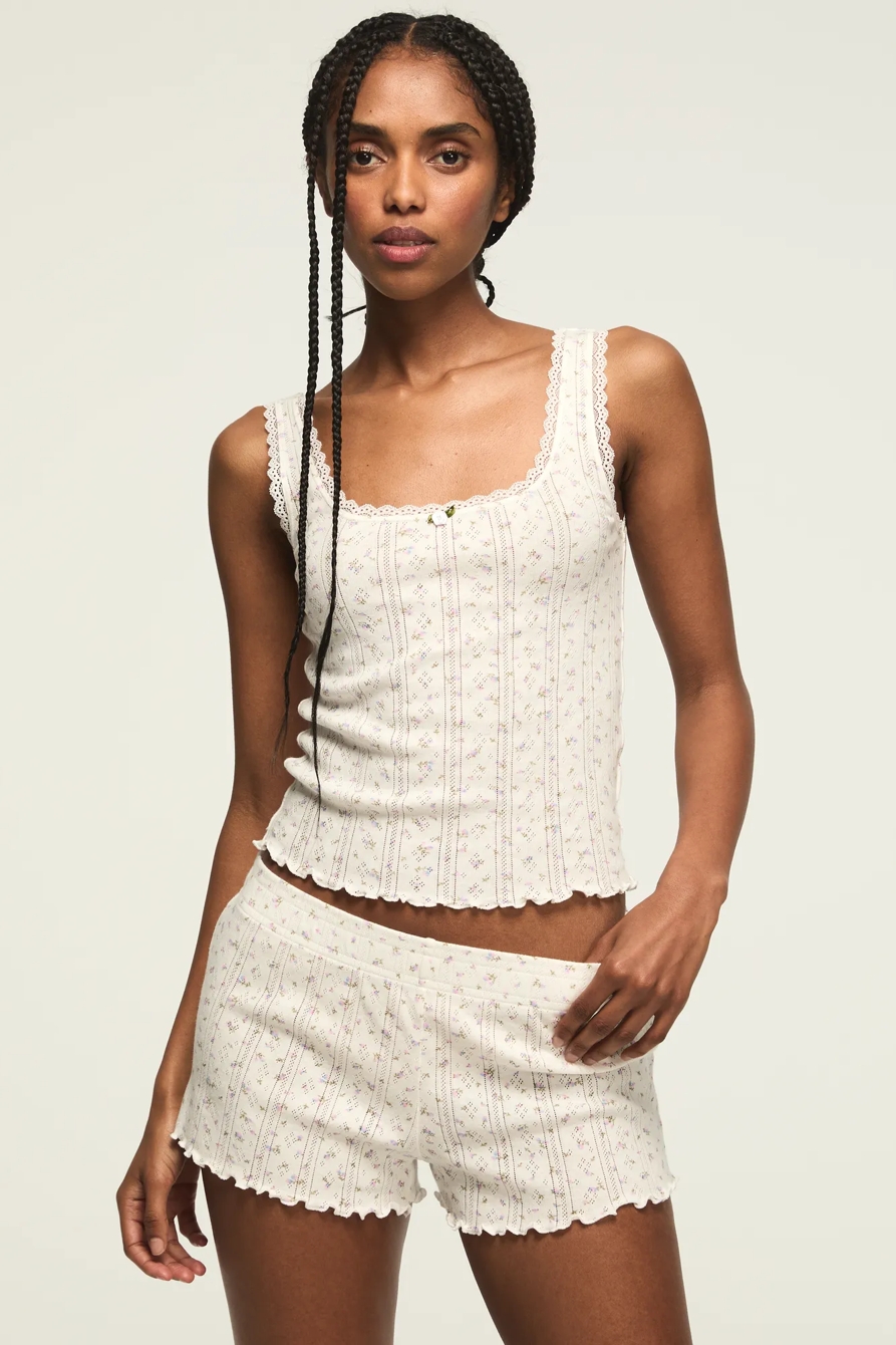POINTELLE FLORAL SET — WHISPER WHITE MULTI — image 1