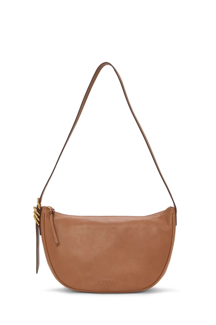ELOI SHOULDER BAG — RUST BROWN — image 1