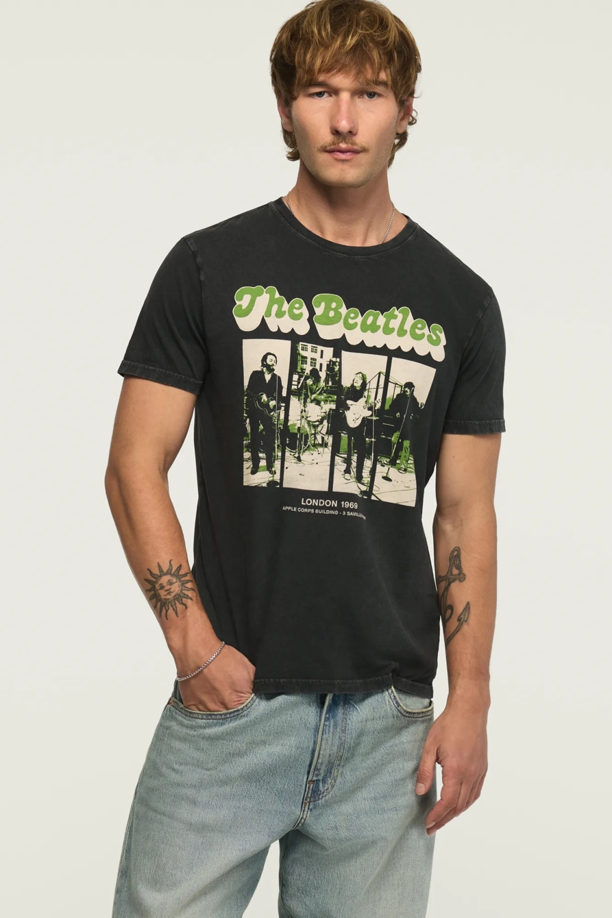 THE BEATLES LONDON TEE — JET BLACK — image 1
