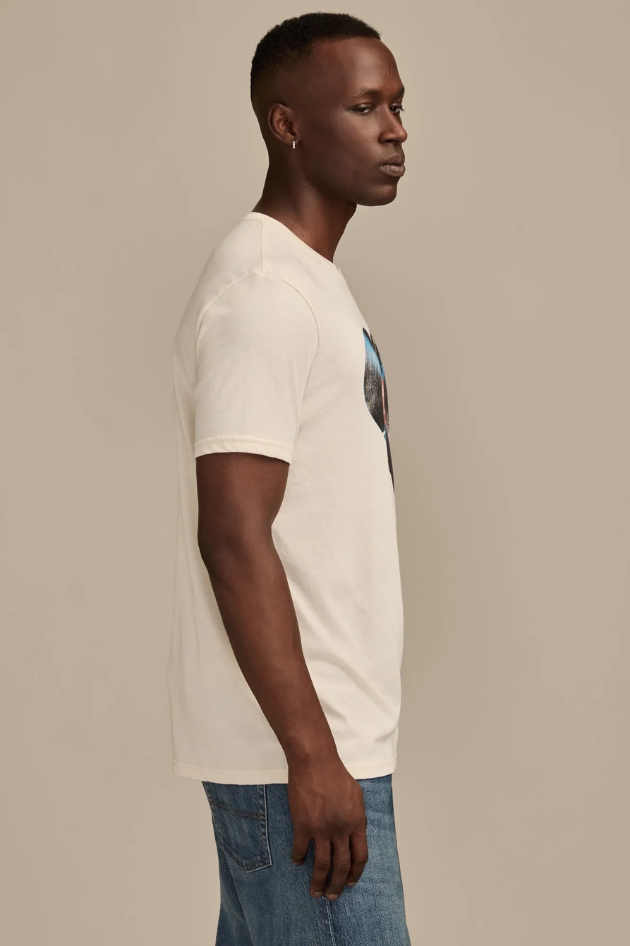 BROKEN RECORD TEE — BONE WHITE — image 4