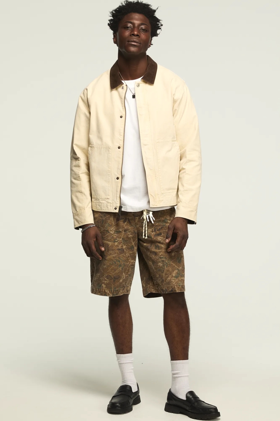 CUT OFF CARPENTER SHORT — CAMO (ARMY COLORS) — image 2