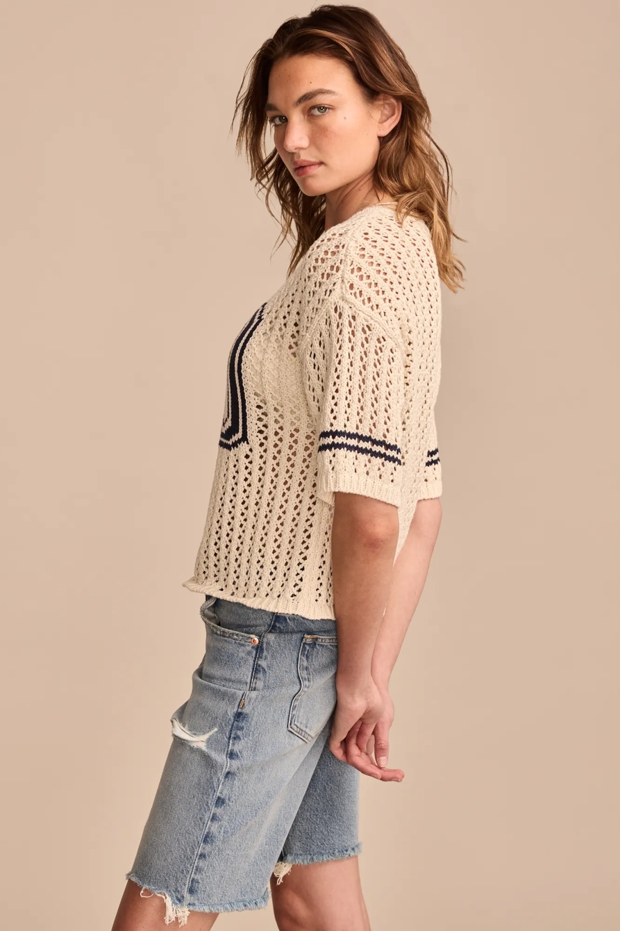 VARSITY MESH TEE — Turtledove — image 4