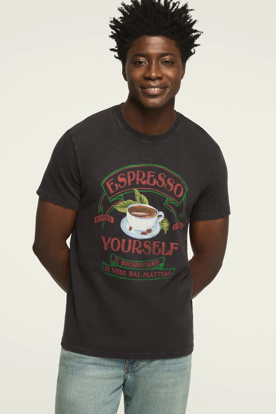 ESPRESSO YOURSELF TEE — JET BLACK — image 1