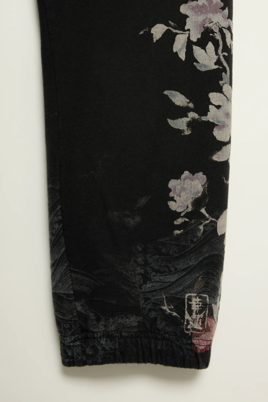 Lucky Brand Vintage Y2K Sweatpants — BLACK WASH — image 5