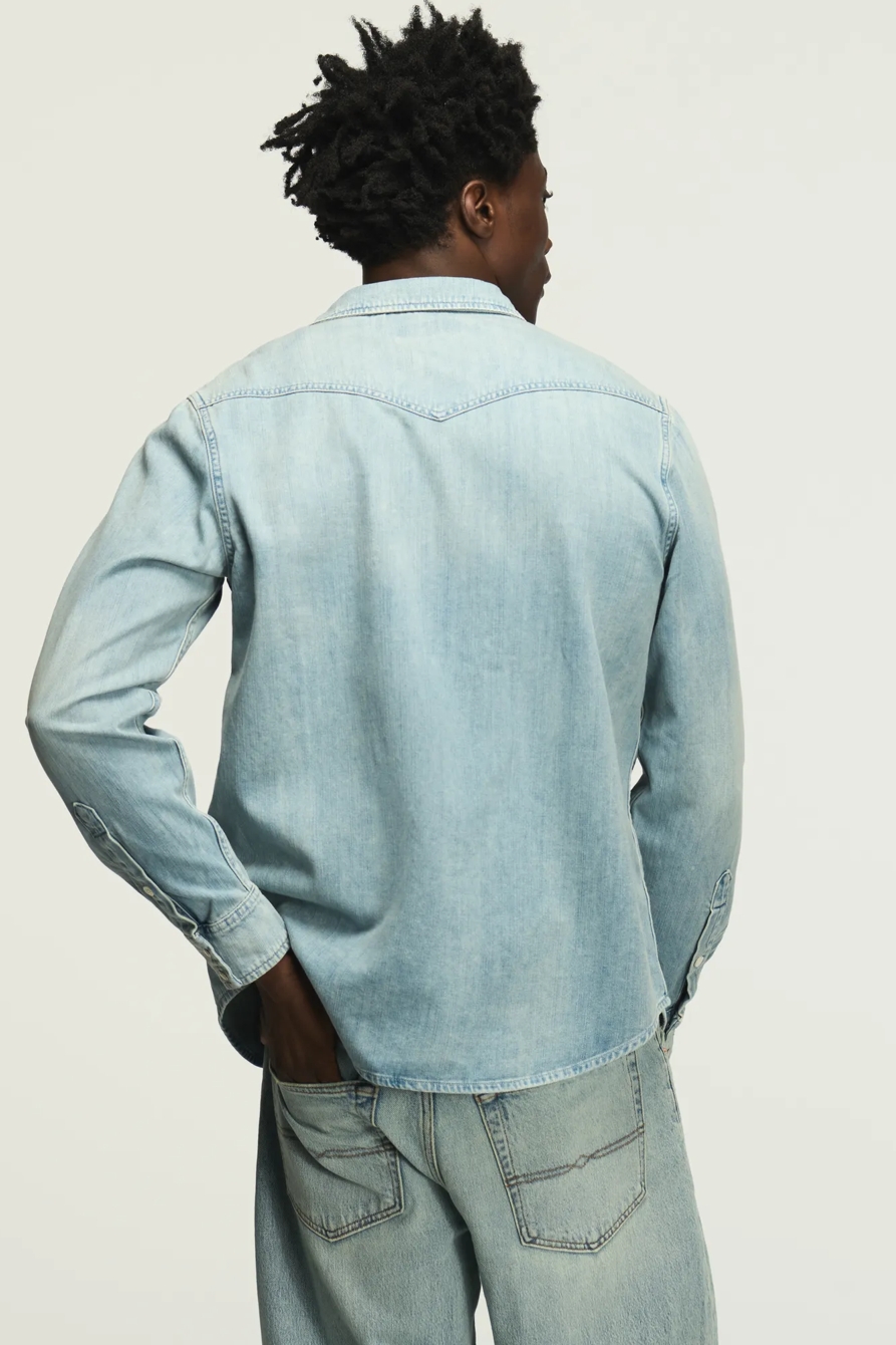 DENIM WESTERN SHIRT — OLD GLORY — image 3