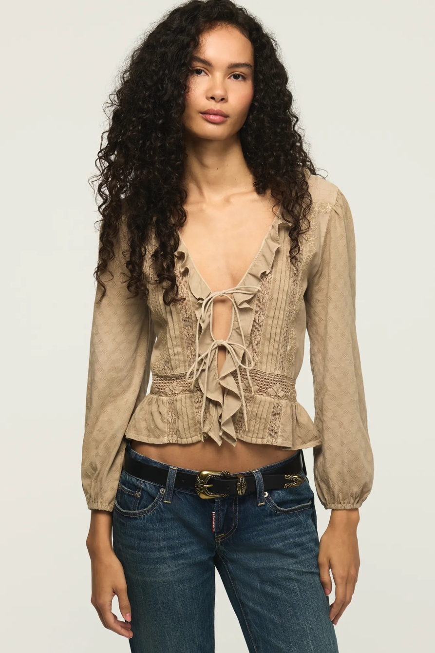 WESTERN SUEDE BELT — BLACK — image 5