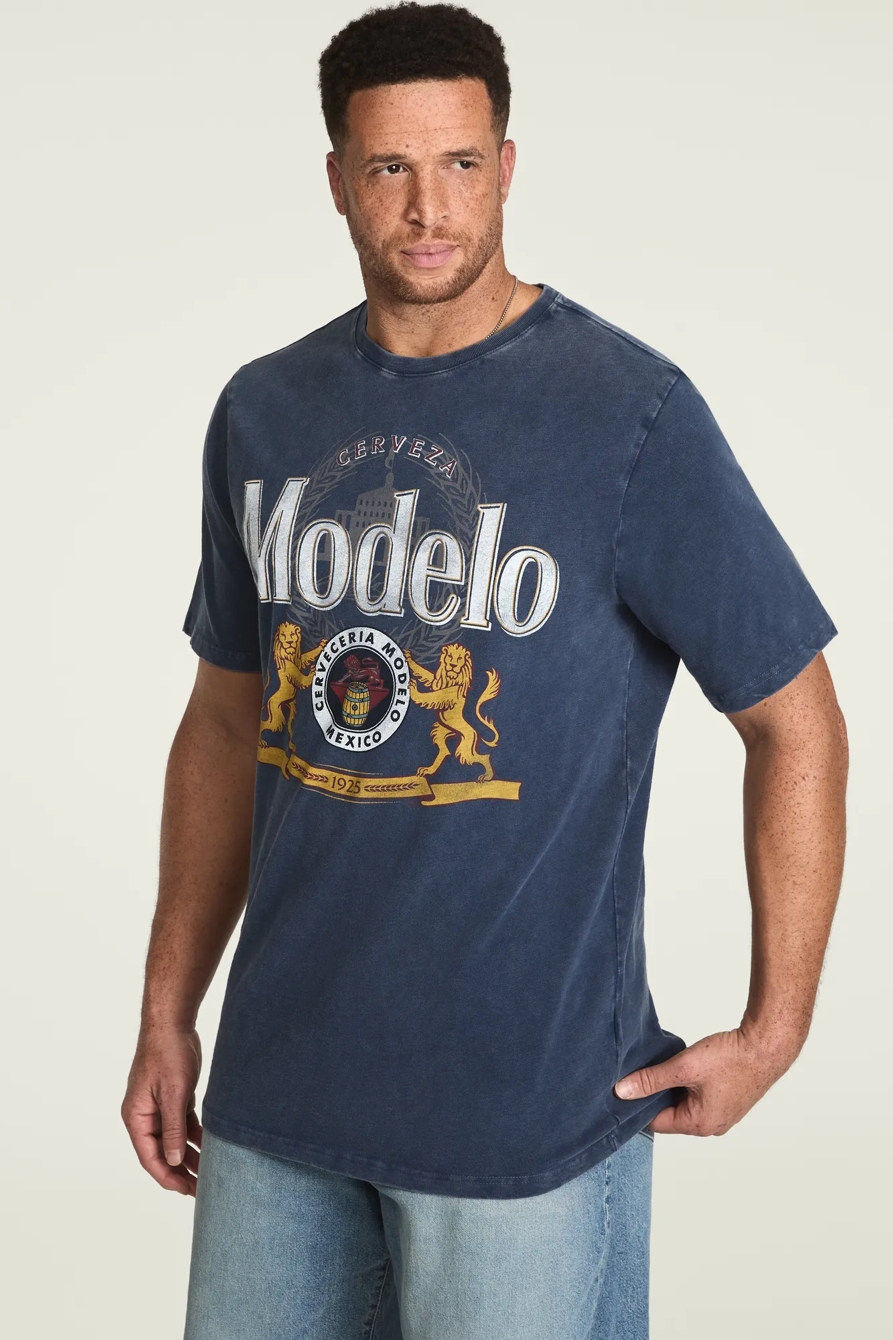 Big & Tall MODELO LOGO — DRESS BLUES — image 4