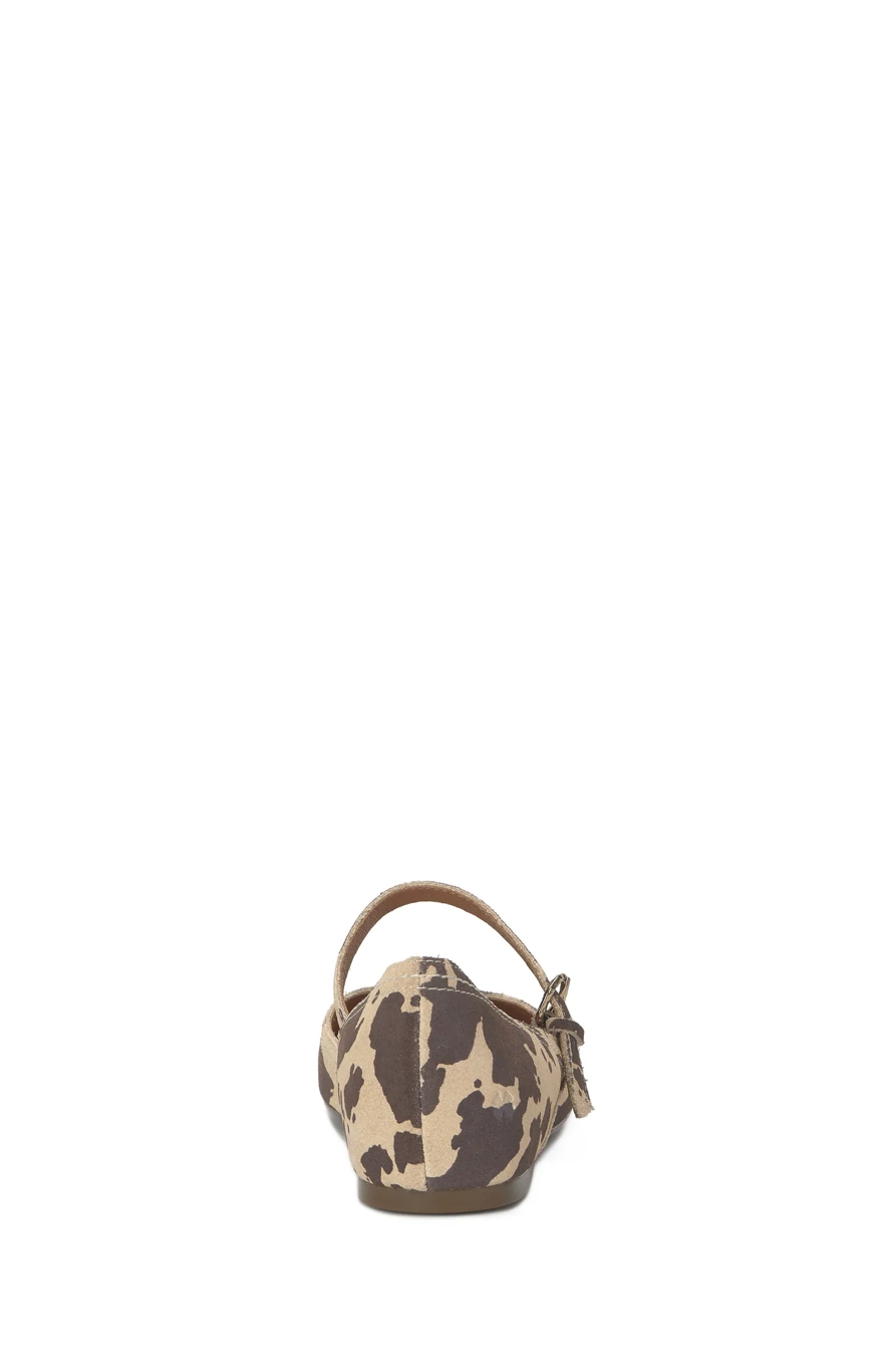 CYRENA MARY JANE FLAT — BEIGE CHOCOLATE — image 2