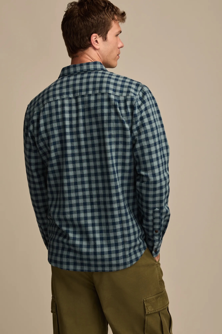 TWILL HUMBOLDT UTILITY SHIRT — GREEN MULTI — image 3