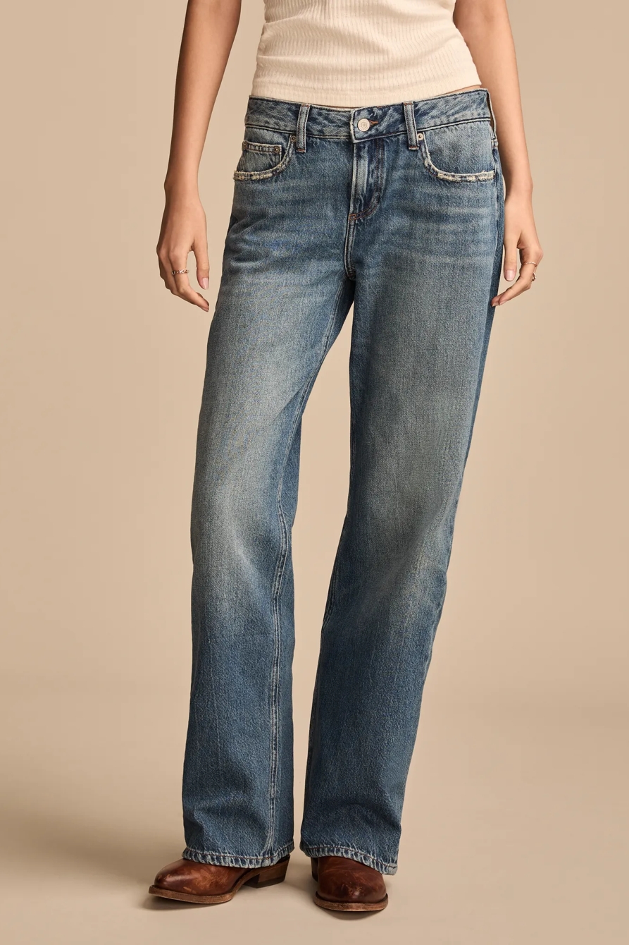 BAGGY WIDE LEG — TIMELESS COBALT WASH — image 2