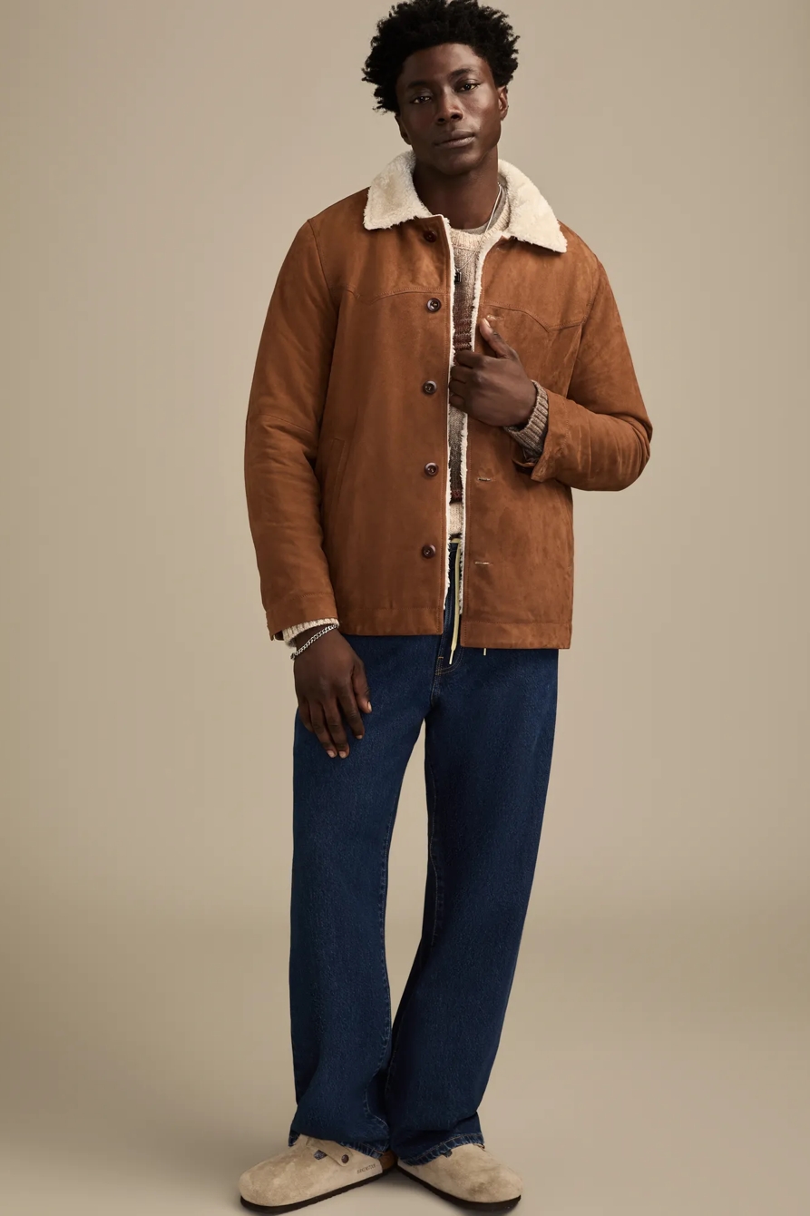 SHERPA RANCH COAT — DARK TAN — image 3