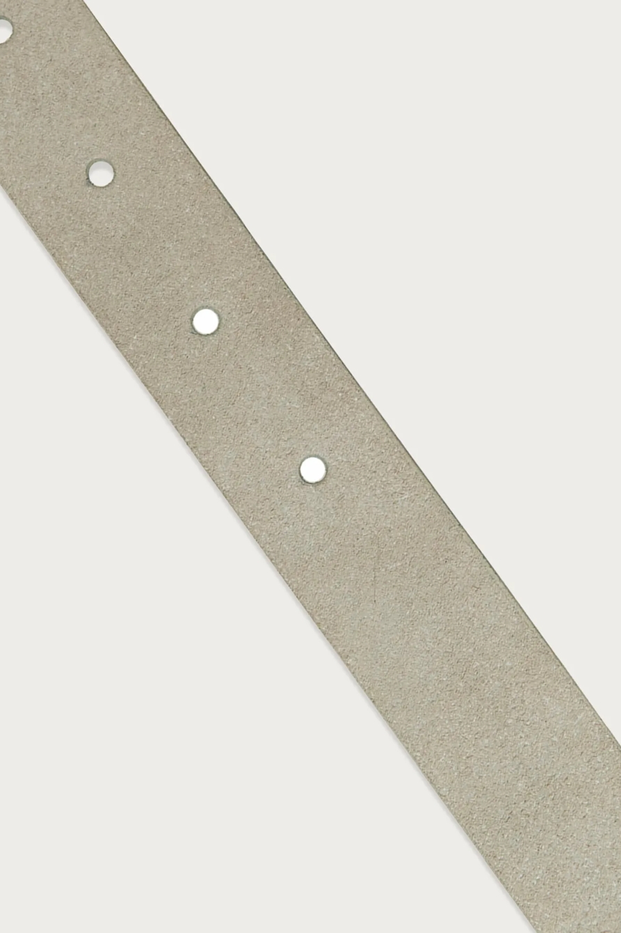 Western Suede Belt — NATURAL — image 2