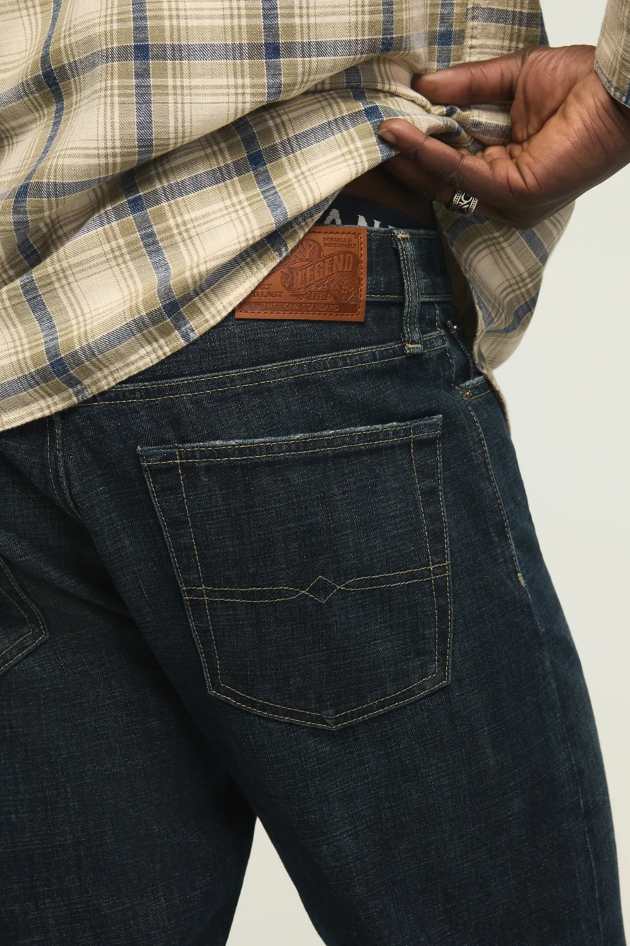 181 RELAXED SELVEDGE JEAN — IRONHIDE — image 3