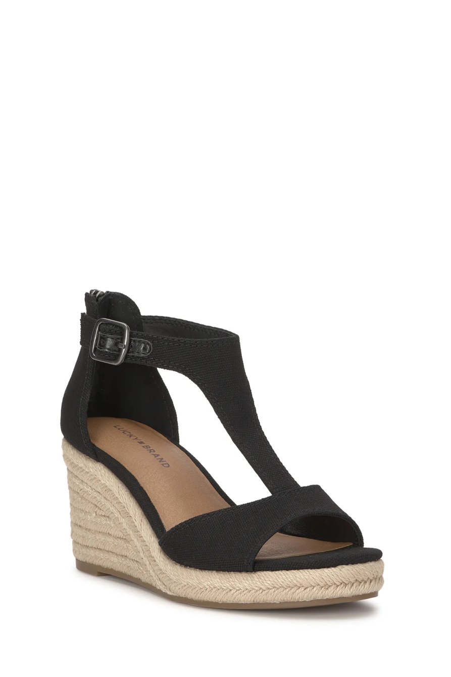 CYLESTE WEDGE — BLACK — image 1