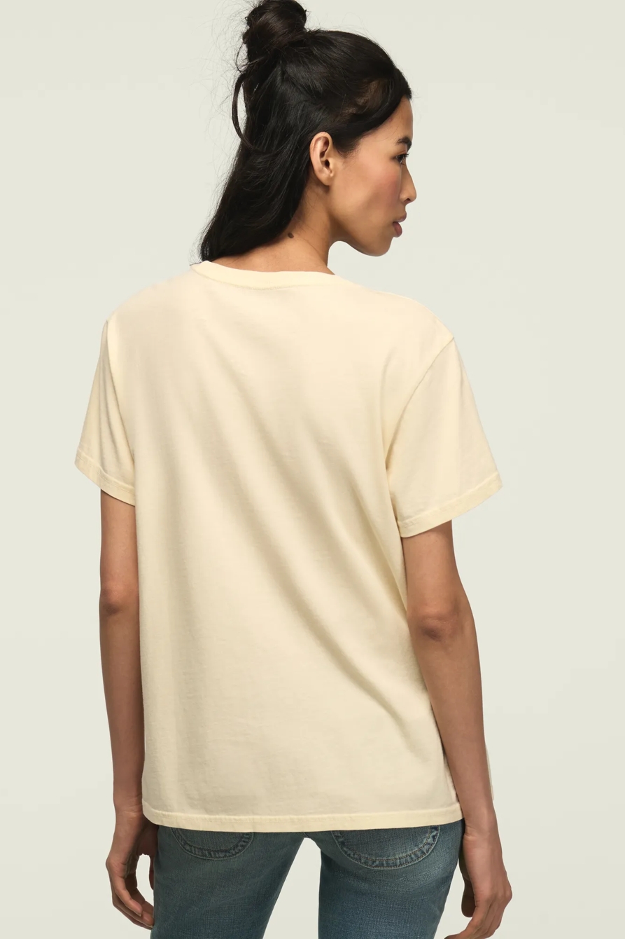 EMBELLISHED BALANCED BOYFRIEND TEE — WHITECAP GRAY — image 4