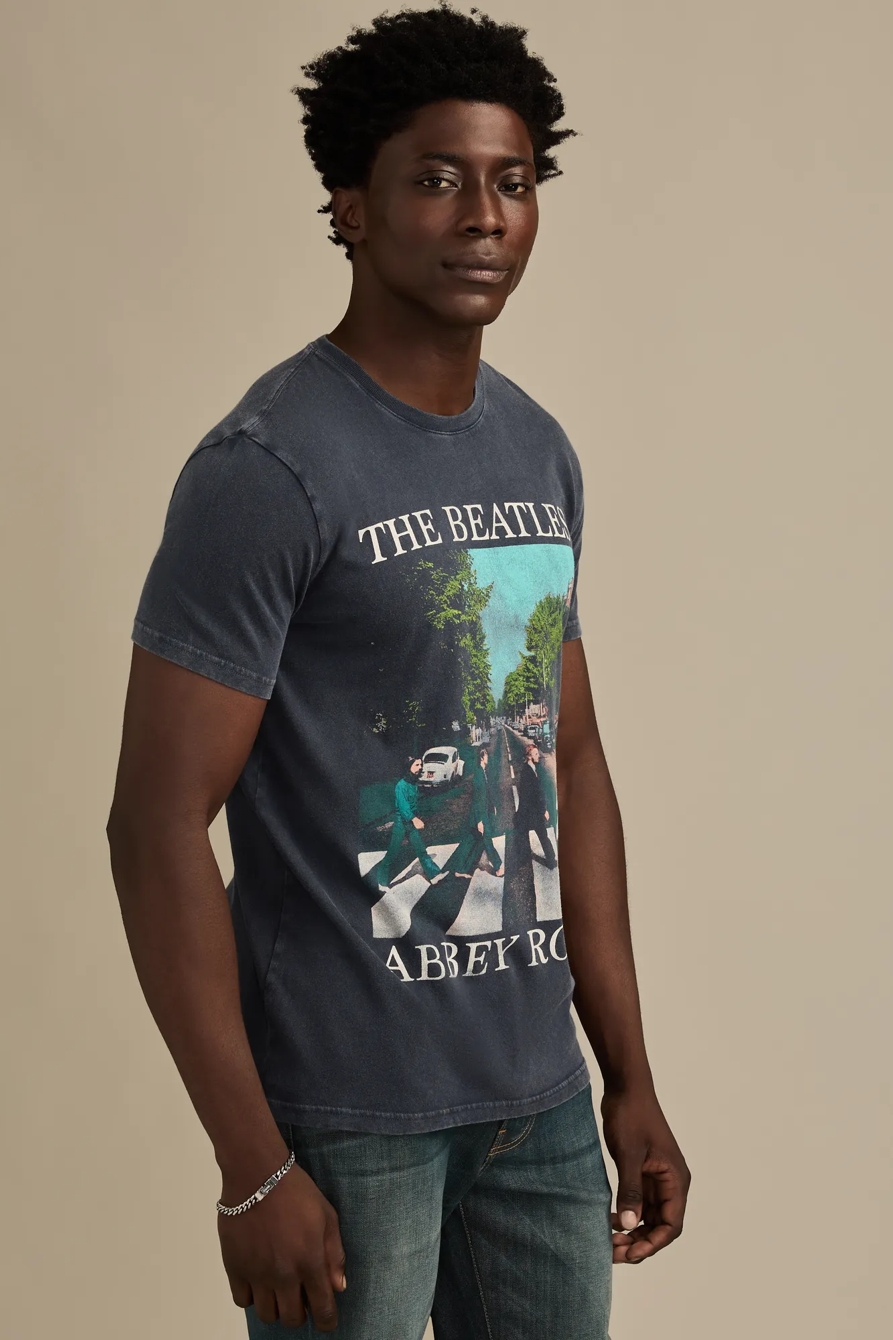 THE BEATLES ABBEY ROAD TEE — BLUE NIGHTS — image 4