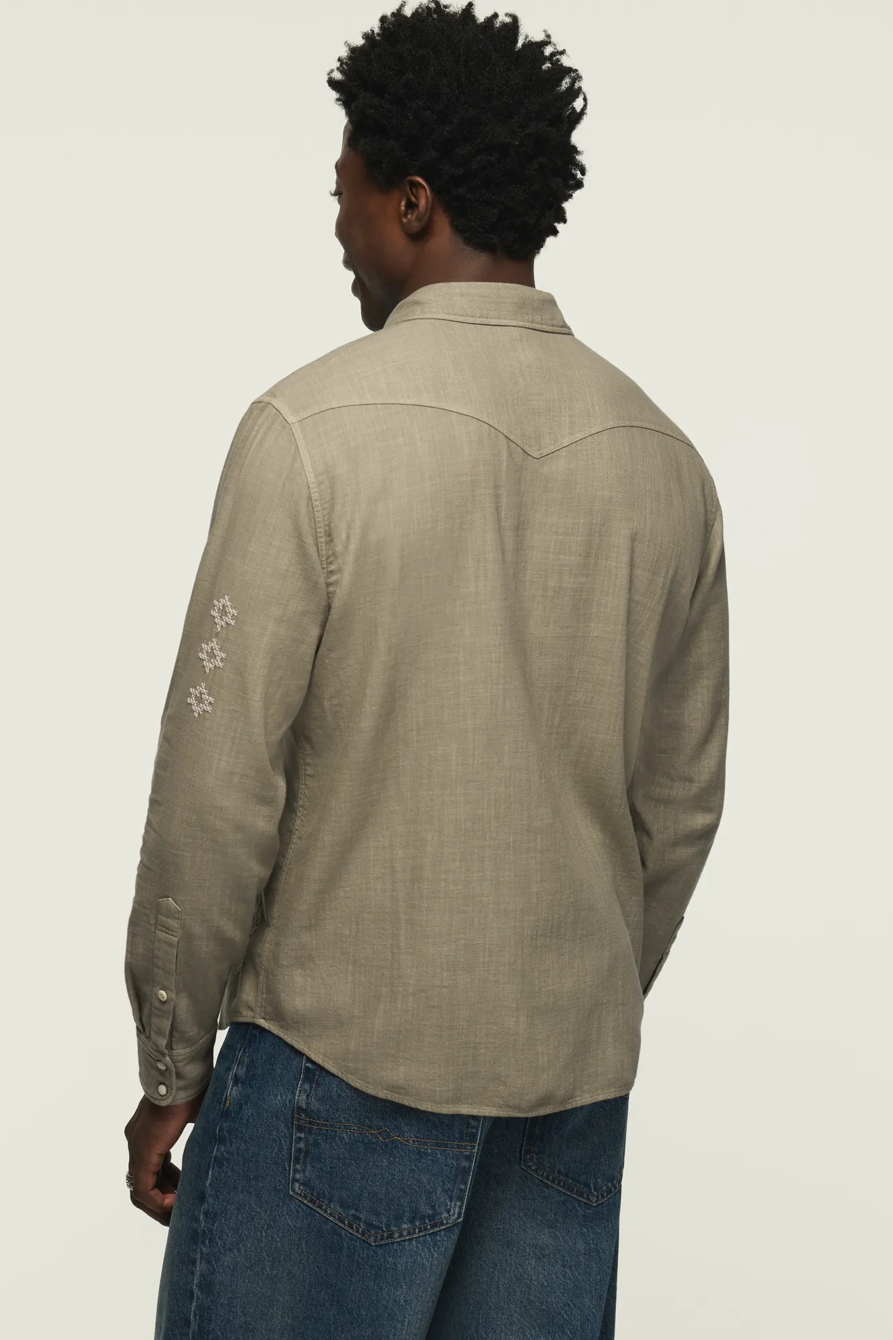 EMBROIDERED WESTERN SHIRT — OVERLAND TREK — image 3